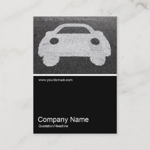 Half&Half Photo 0336 - Road Car Business Card