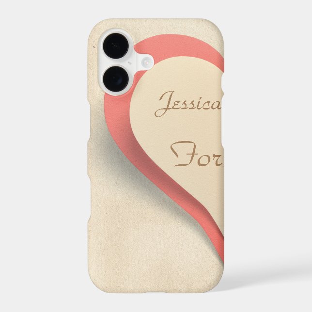 Half heart for couples (Back)