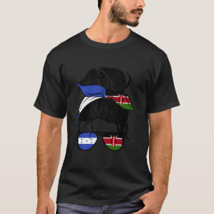 Half Honduran Half Kenyan Mix Honduras And Kenya R T-Shirt