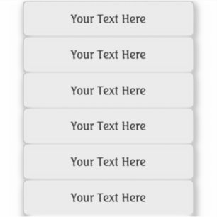 Half Inch By 3 Inch Wide Transparent Labels