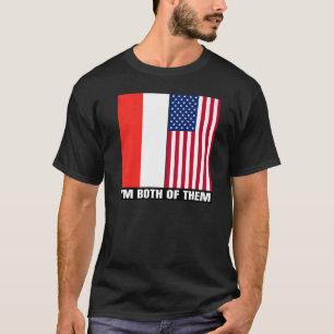 Half Indonesian Half American Indonesia Heritage & T-Shirt