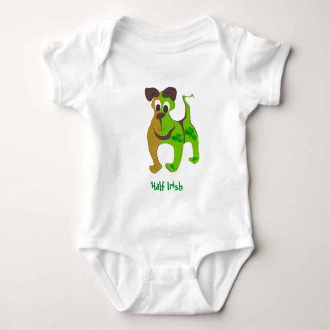 Half Irish Baby Bodysuit (Front)