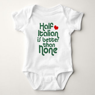 Half Italian Baby Bodysuit