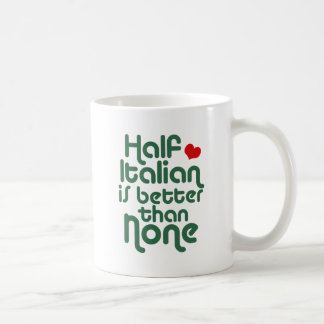Half Italian Coffee Mug