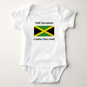 Half Jamaican Baby Bodysuit
