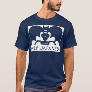Half Japanese Monster paper cutting by Jad Fair  T-Shirt