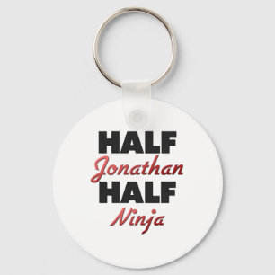 Half Jonathan Half Ninja Key Ring
