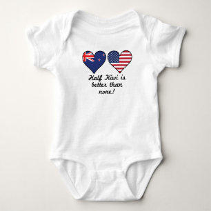 Half Kiwi Is Better Than None Baby Bodysuit