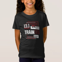 Half Marathon 13.1 in Training Abstract Runner