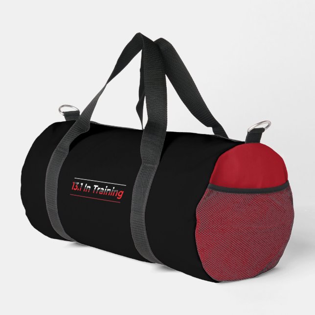 Half Marathon 13.1 in Training - Runner Duffle Bag (Right Corner)