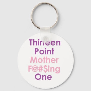 Half Marathon Key Ring