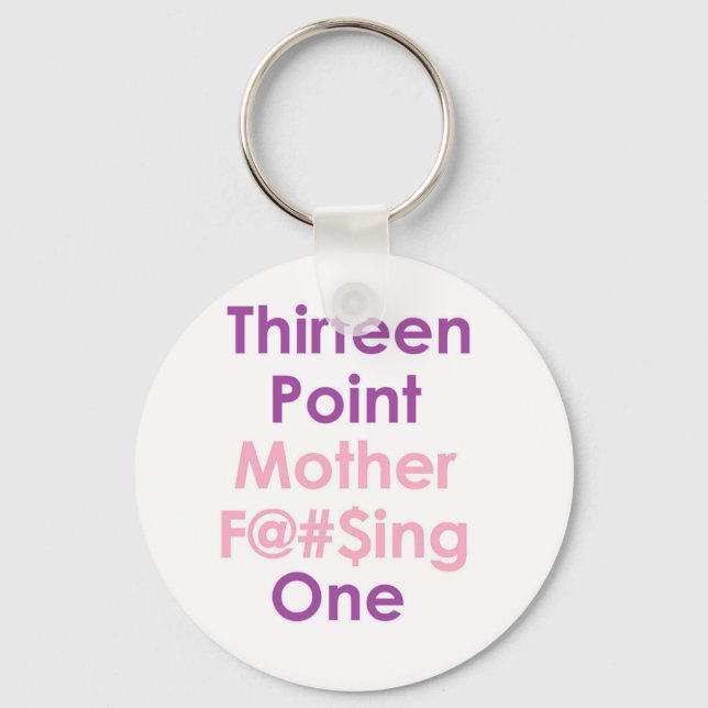 Half Marathon Key Ring (Front)