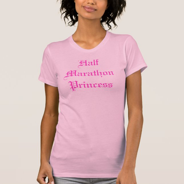 Half-Marathon Princess T-Shirt (Front)