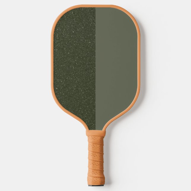 Half Matte & Noise Moss Pickleball Paddle (Custom) (Front)