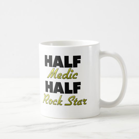 Half Medic Half Rock Star Coffee Mug