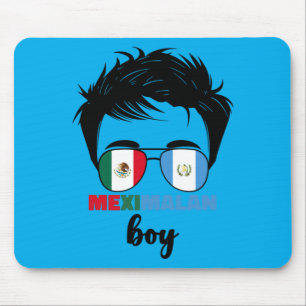 Half Mexican And Guatemalan Mexico Guatemala Boy Mouse Mat