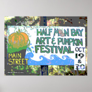 Half Moon Bay Art & Pumpkin Festival II Poster