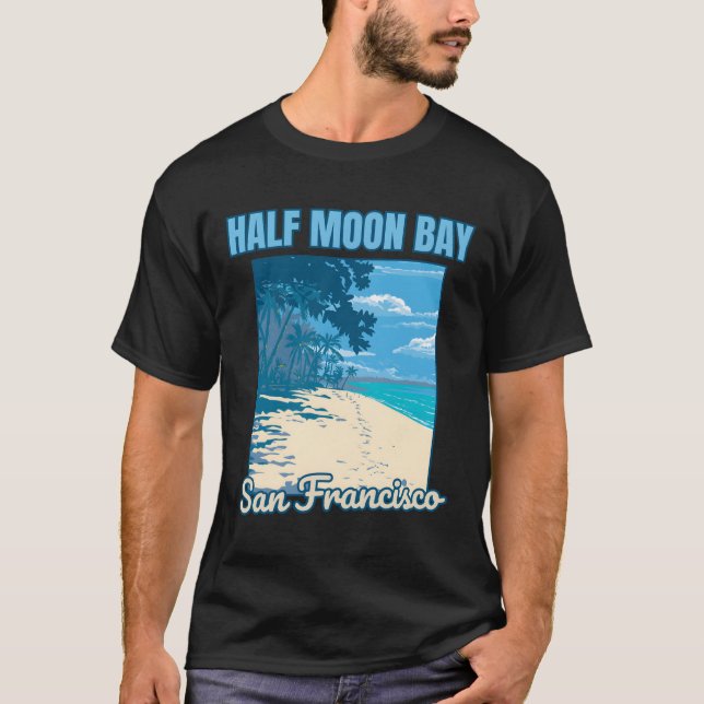 Half Moon Bay � Australia�s Coastal Jewel T-Shirt (Front)