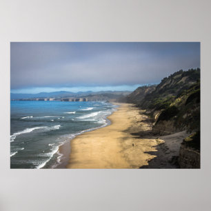Half Moon Bay Beach California Poster