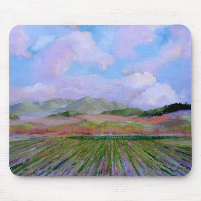 Half Moon Bay Morning - Customised Mouse Mat (Front)