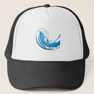 Half Moon Bay Surfer.png Trucker Hat