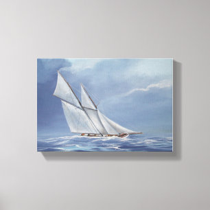 Half Moon Canvas Print