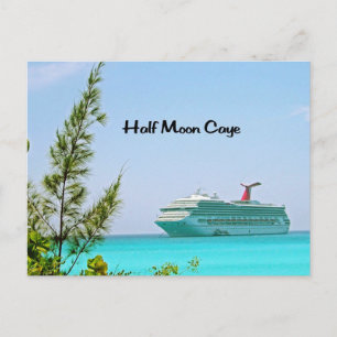 Half Moon Caye Bahamas Postcard
