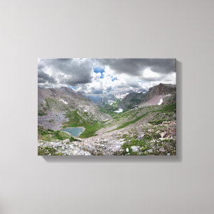 Half Moon Lake - Weminuche Wilderness - Colorado Canvas Print
