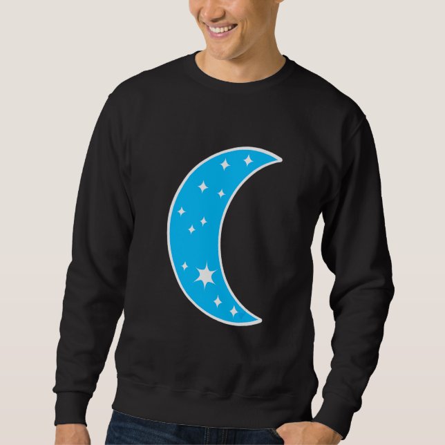 Half Moon Planet Sweatshirt (Front)
