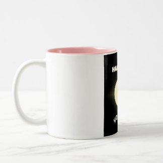 Half Moon Yoga Two-Tone Coffee Mug