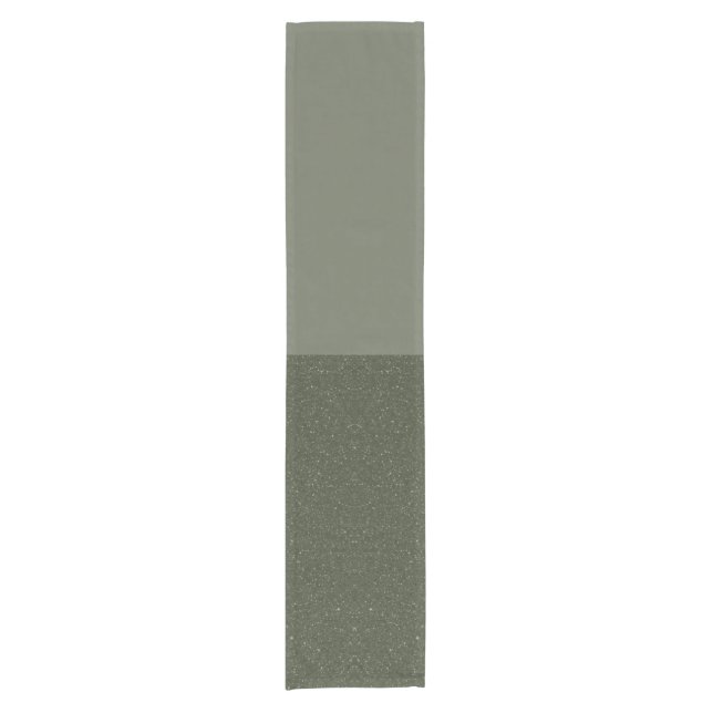 Half Noise Moss Green Table Runner – Customisable (Front)