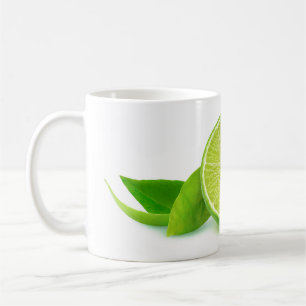 Half of lime coffee mug