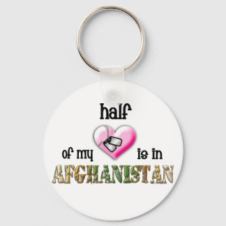 half of my heart...afghanistan 2 key ring