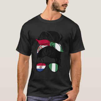 Half Paraguayan Half Nigerian Mix Paraguay And Nig T-Shirt