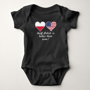 Half Polish Is Better Than None Baby Bodysuit