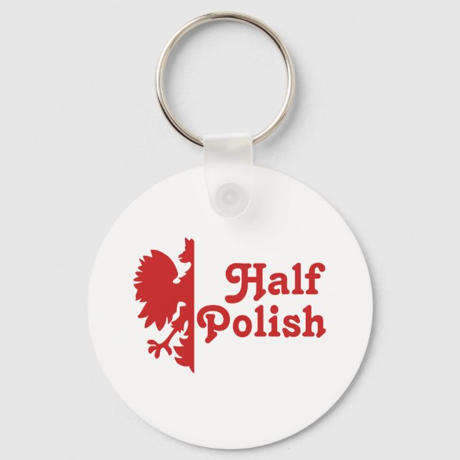 Half Polish Key Ring (Front)