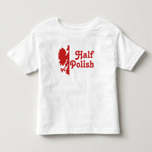Half Polish Toddler T-Shirt