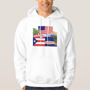 half PR and half CV Hoodie