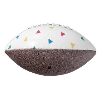 Half Rainbow Confetti Football American Football