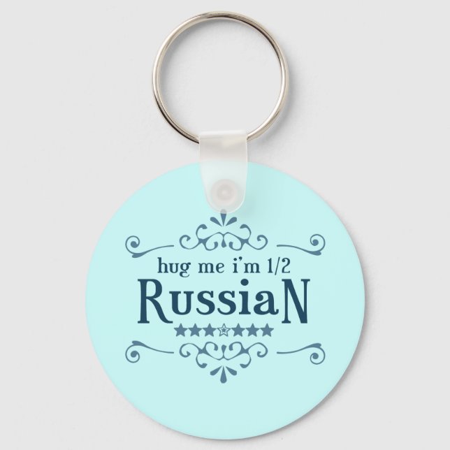 Half Russian Key Ring (Front)