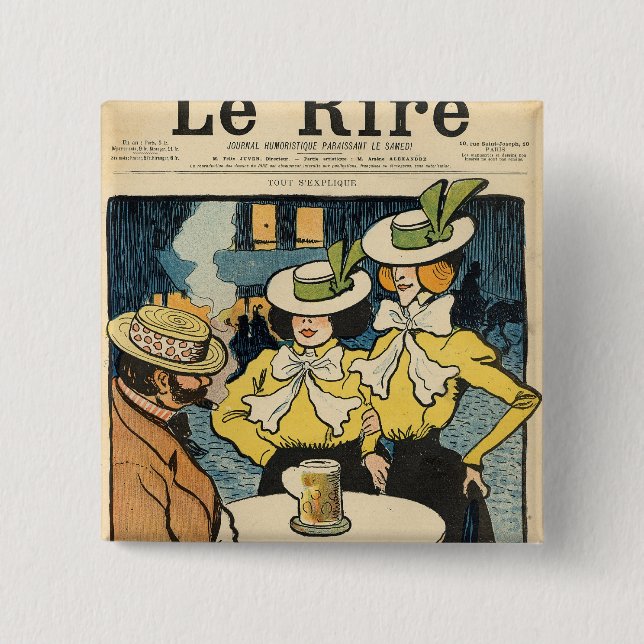 Half-sisters 15 Cm Square Badge (Front)