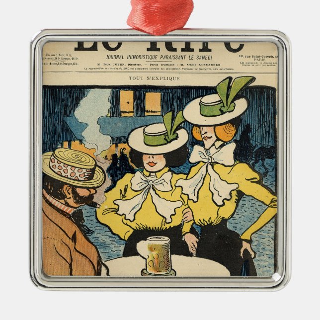 Half-sisters Metal Tree Decoration (Front)