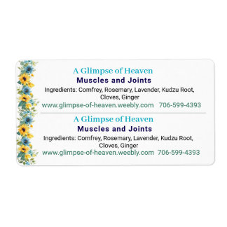 Half-size slave label-Muscle front