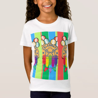 Half sleeve kids t shirt design