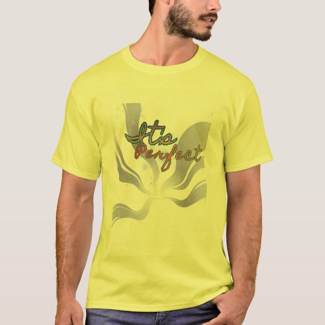 Half sleeve man tshirt with design (Front)