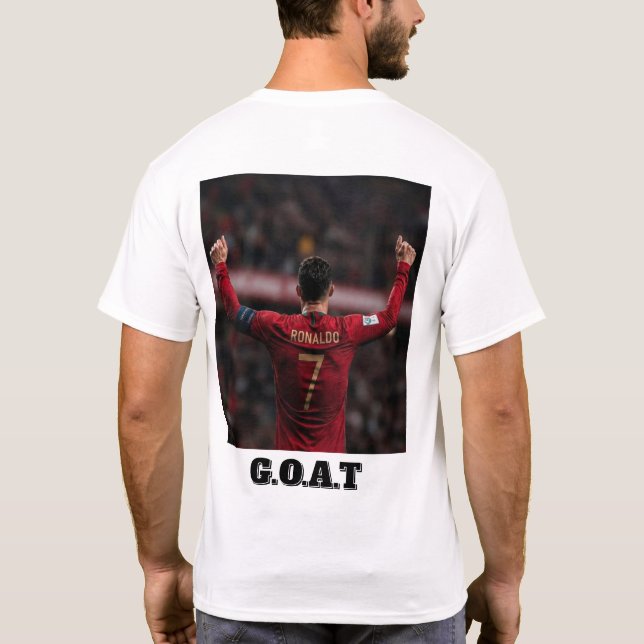 Half sleeve Ronaldo football tshirt (Back)