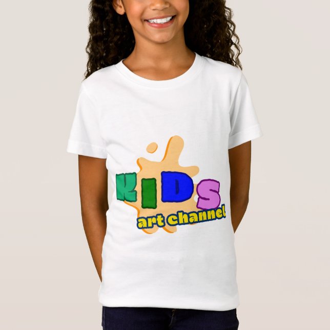 Half sleeve T-Shirt with kids design (Front)