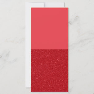 Half-Speckle Tomato Red 4×9 Card – Customisable