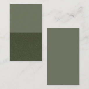 Half Textured Moss Green Discount Card – Customise
