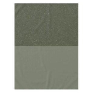 Half Textured Moss Green Tablecloth – Customisable